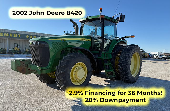 2002 John Deere 8420