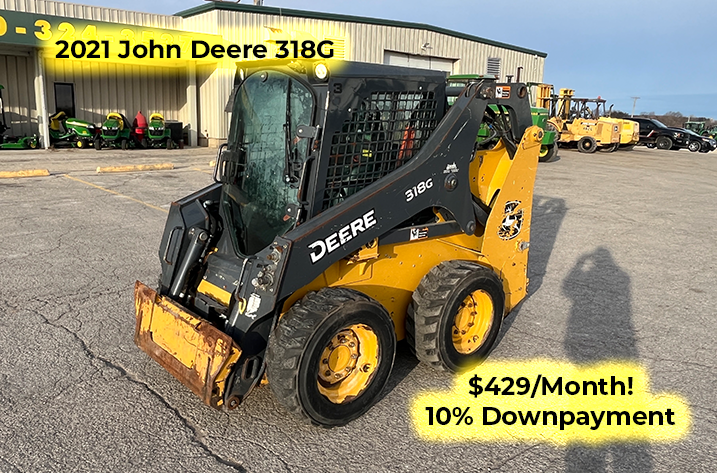 2021 John Deere 318G