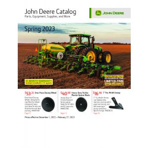 John Deere Catalog Spring 2023 web Page 001