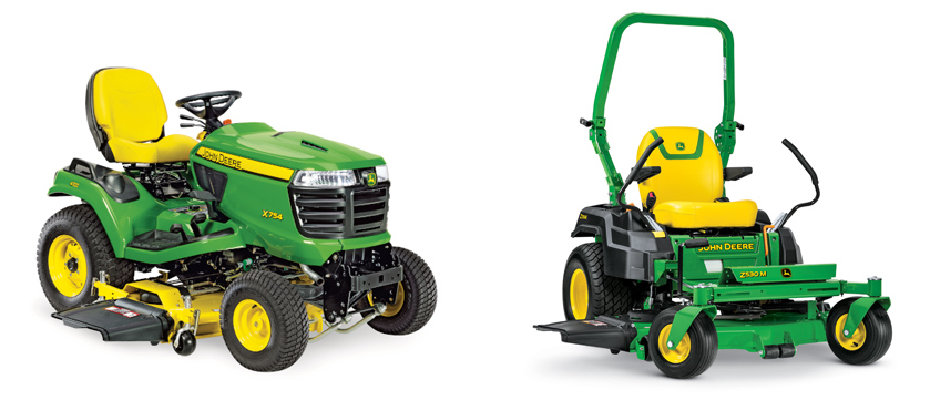 mowers together